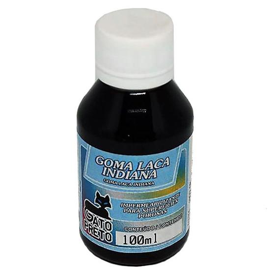 Imagem de Goma Laca Indiana Gato Preto 100ML