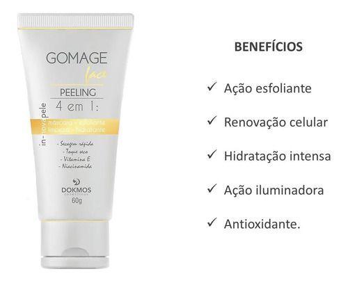 Imagem de Gomage Face Máscara Esfoliante Peeling 4 Em 1 - In-Novapele