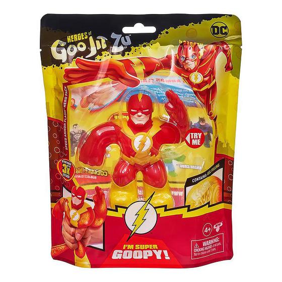Imagem de Goo Jit Zu - Boneco Elástico de 10cm - Flash com Armadura