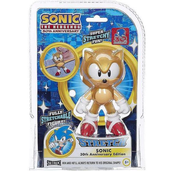 Imagem de Goo JIT ZU Boneco Elastico Que Estica Sonic Dourado SUNNY 2799