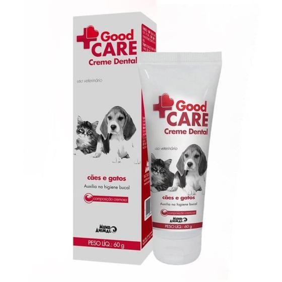 Imagem de Good Care Creme Dental Cães e Gatos Mundo Animal 60g