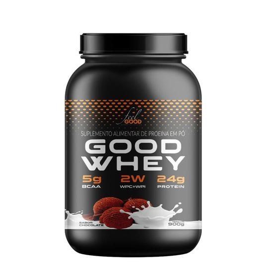 Imagem de Good Whey Isolado E Concentrado 900G Chocolate - Feel Good