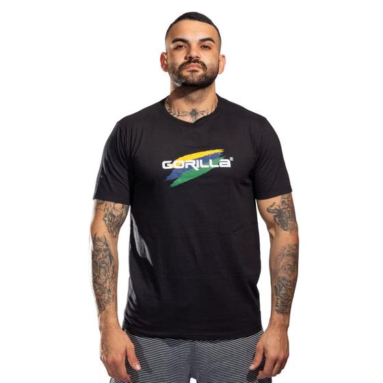 Imagem de Gorilla Camiseta 100% Algodão Brasil BR Preço de Fabrica Entrega Imediata Qualidade Conforto Estilo
