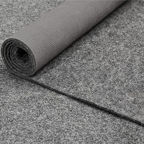 Imagem de Gorilla Grip Felt e Almofada de Tapete de Borracha Natural, 1/4 "de espessura, 5x7 FT Protetor Preenchimento para Tapetes Sob a Área, Almofadas de Garra para Carpete, Corredores, Proteção de Pisos de Madeira, Resistência a Derrapagem Deslizante