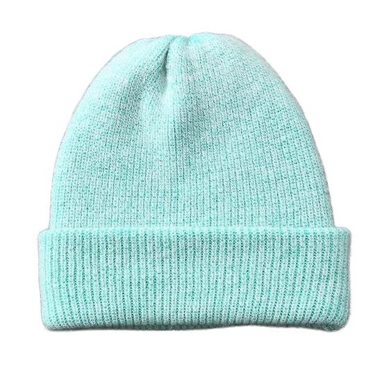 Imagem de Gorro de malha de inverno Wokex Wokex Wool para mulheres verde claro