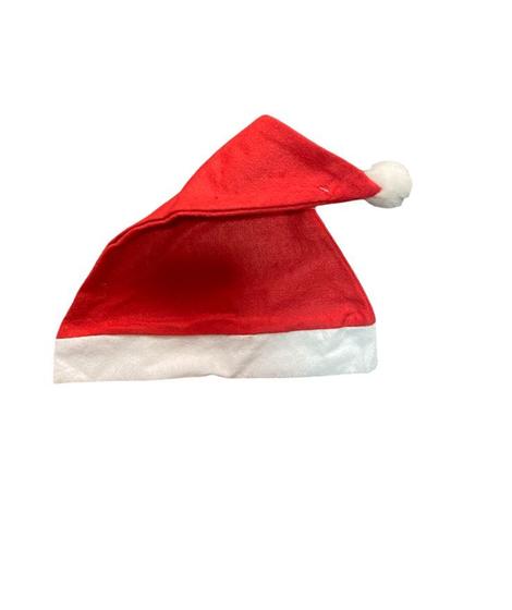 Imagem de Gorro De Papai Noel Touca Tradicional Vermelho Premium