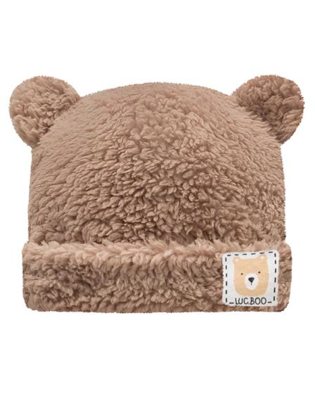 Imagem de Gorro Infantil Boo em Pelo Carneirinho Bege Lucboo