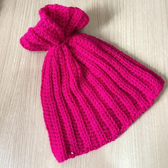 Imagem de Gorro Inverno Pink com Enfeite