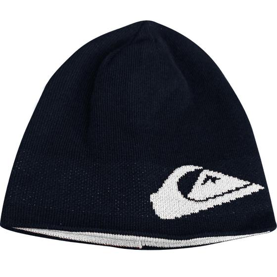 Imagem de Gorro Quiksilver Dupla Face Double Omni Marinho E Off White