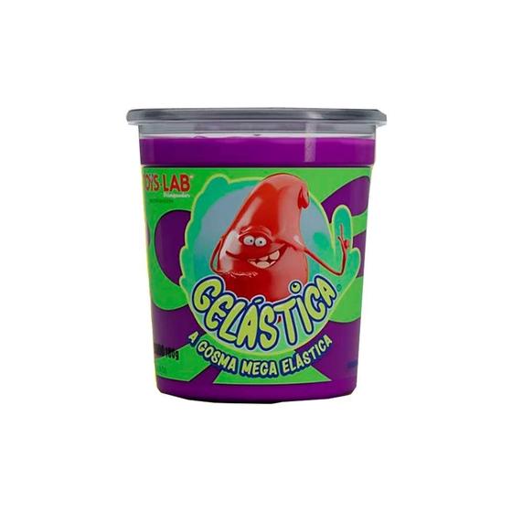 Imagem de Gosma Slime Violeta 180g Gelástica Mega Elástica