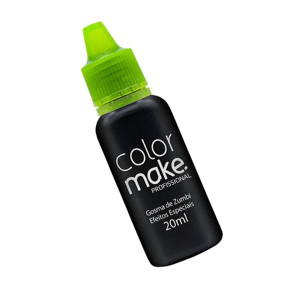 Imagem de Gosma Zumbi Verde 20ml Efeitos Especiais Color Make