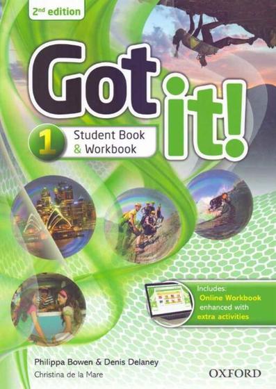 Imagem de Got It! 1 - Student Book e Worbook - 02Ed/14 - OXFORD