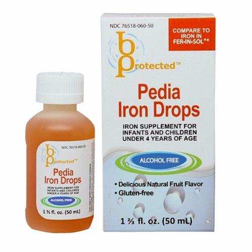 Imagem de Gotas de Ferro Pedia 50ml - Pacote com 6 Unidades - B Protected