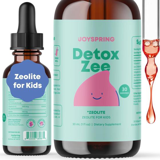 Imagem de Gotas de Zeólita JoySpring para Crianças com Vitamina D3 - 30ml