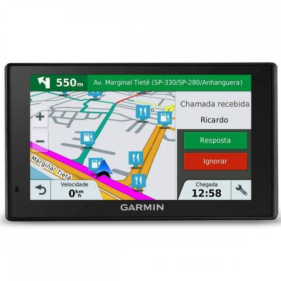 Imagem de GPS Automotivo Garmin DriveAssist 50LM América do Sul com Câmera Integrada