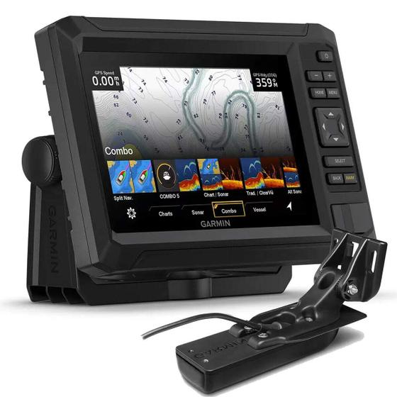 Imagem de GPS e Sonda Echomap UHD2 52CV Garmin com Transducer GT20