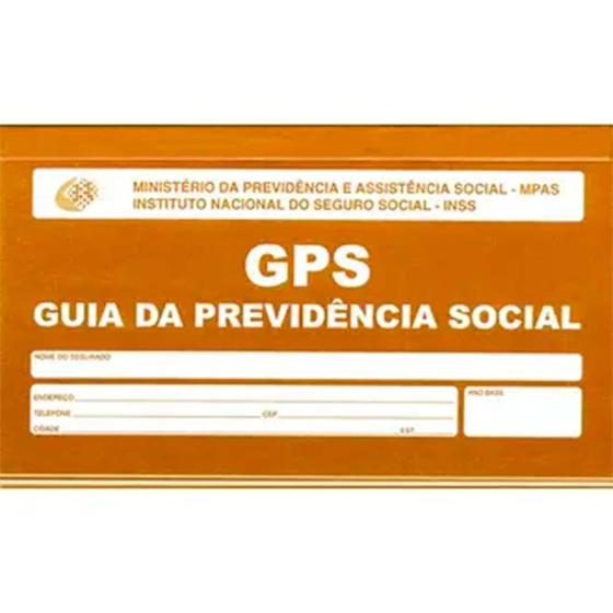 Imagem de GPS Guia da Previdência Social 6006-1 SD