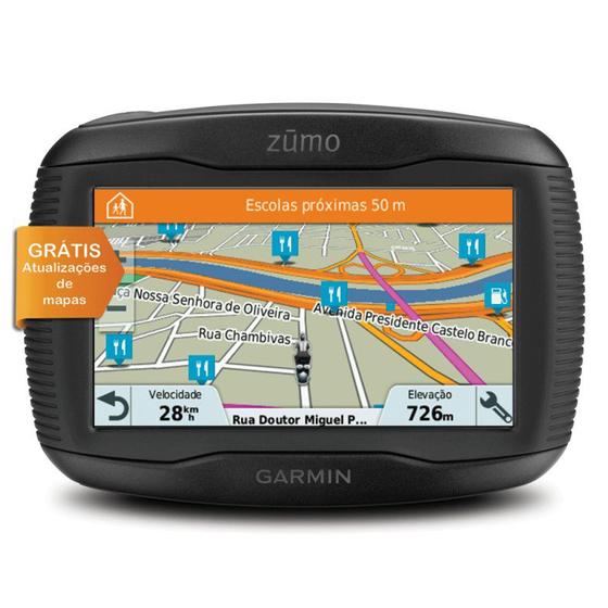 Imagem de GPS para Moto Garmin Zumo 395LM Preto Touchscreen 4,3" Bluetooth