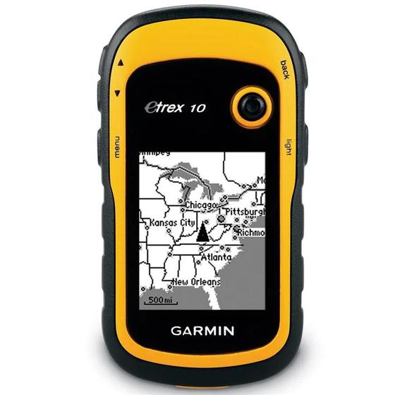 Imagem de Gps Portátil Garmin Etrex 10 Topo Calculo de Área Glonass BR