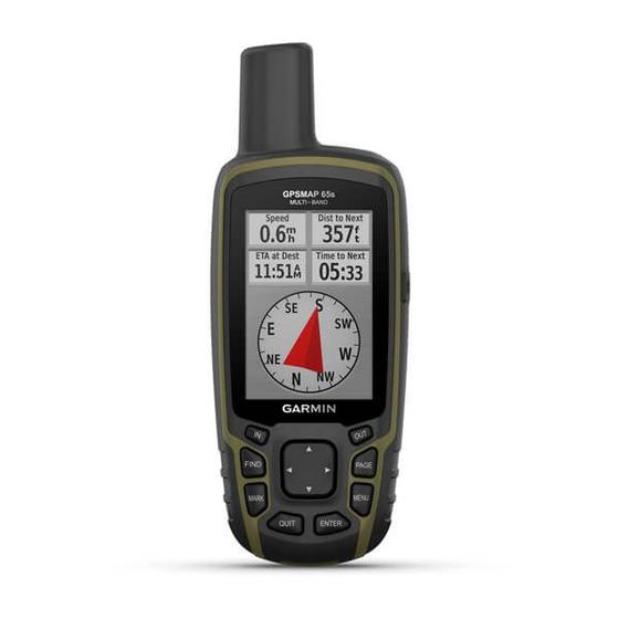 Imagem de GPS Portátil Garmin GPSMAP 65s - Multibanda