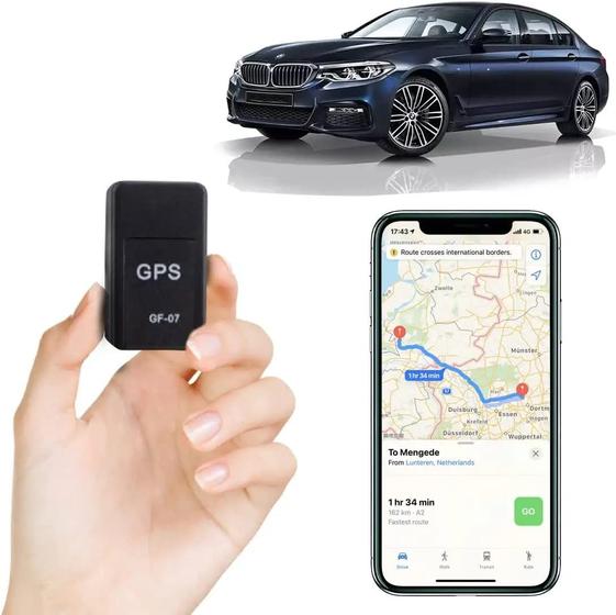 Imagem de GPS Tracker CarTour Mini localizador magnético de carros em tempo real