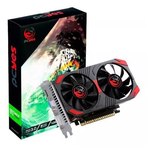 Imagem de Gpu gtx750ti 2gb gddr5 128 bits dual-fan pcyes pj750tir5df