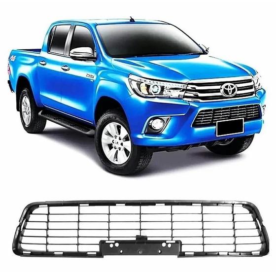 Imagem de Grade Central P/Choque Dianteiro Hilux 2015/2018