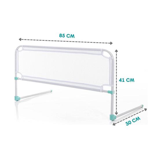 Imagem de Grade De Proteção Para Box Cama Infantil Bebê Idoso - Branca