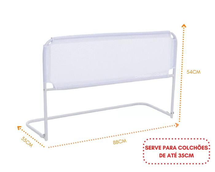 Grade de proteção segurança para cama box ii-criança e idoso Menor preço em Grade de proteção segurança para cama box ii-criança e idoso