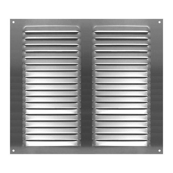 Imagem de Grade de Ventilação Quadrada de Alumínio 40x40cm ITC