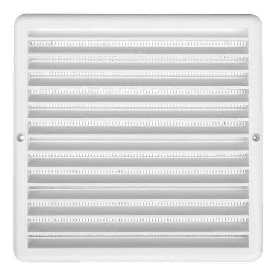Imagem de Grade de Ventilação Quadrada Itc 20x20cm Com Tela