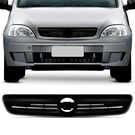 Grade Dianteira Corsa Hatch Sedan 2003 a 2012 Montana 2003 a 2010 Preta sem Emblema Menor preço em Grade Dianteira Corsa Hatch Sedan 2003 a 2012 Montana 2003 a 2010 Preta sem Emblema