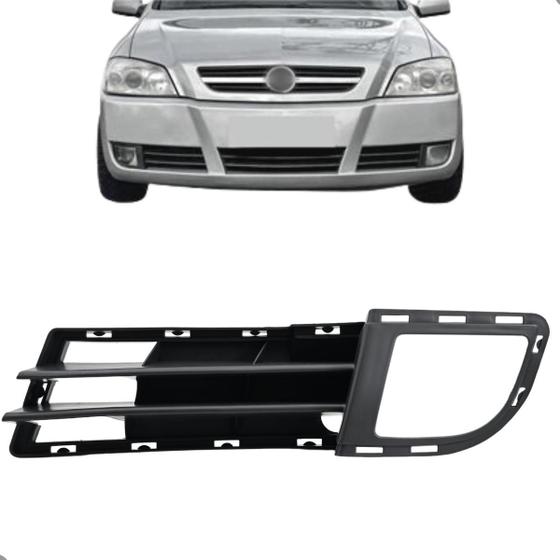 Imagem de Grade Farol Milha Astra 2003 2004 2005 2006 2007 2008 A 2011 Com Furo