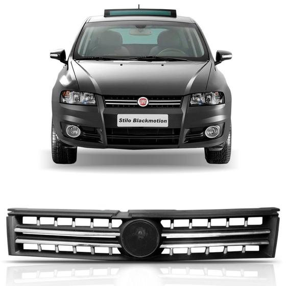 Imagem de Grade Fiat Stilo Friso Cromado 2008 2009 2010 2011 2012