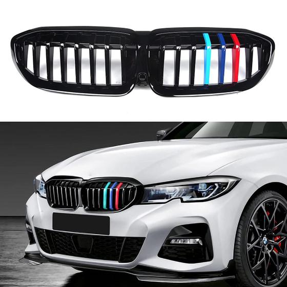 Imagem de Grade Frontal BMW G20 G28 Black Piano 320 330 340 GP Simples