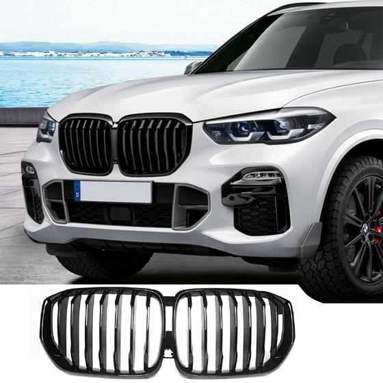 Imagem de Grade Frontal BMW X5 G05 Black Piano Simples M (2018 - 2022)