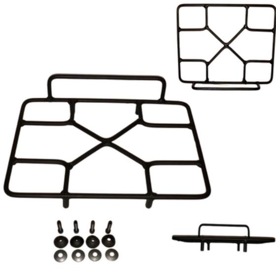 Imagem de Grade Grelha Bros 160 Bauleto Báu Oval Universal Rack