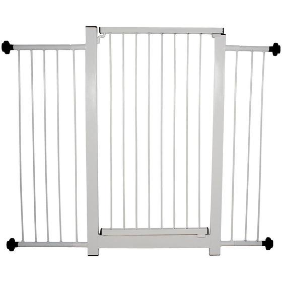 Imagem de Grade p/ Porta Multi Gate 70X102 C/2Ext. Metal Lini