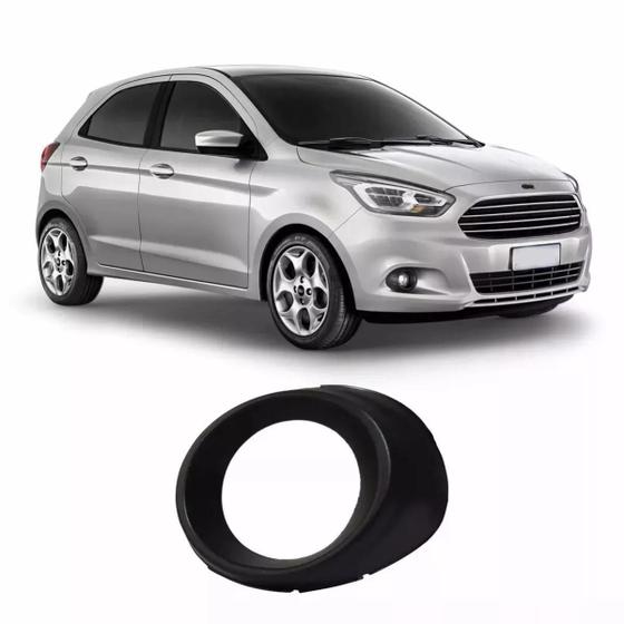 Imagem de Grade Para-Choque Ford Ka / Ka+ 2015 Á 2017 Com Milha Le