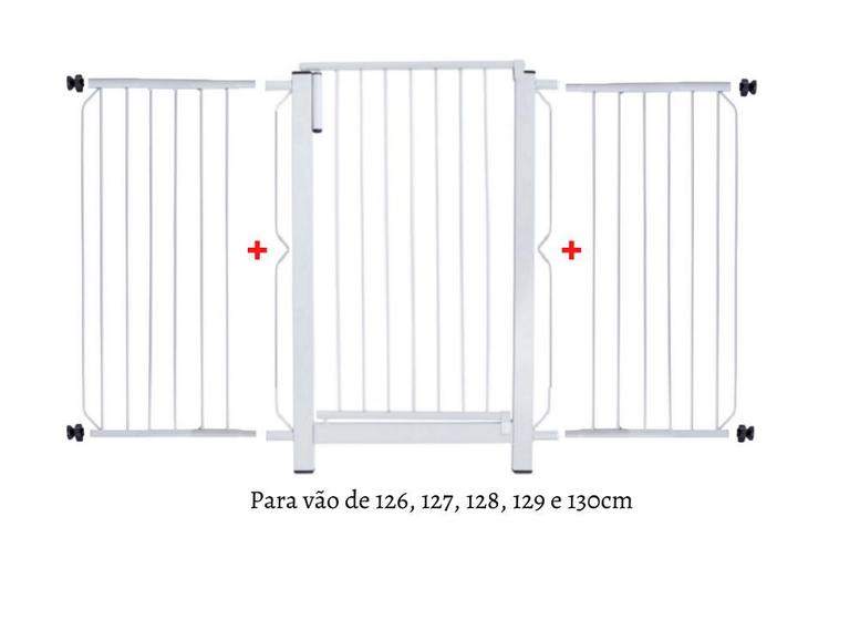 Grade para Porta Segurança e Proteção de Bebes e Pets, vãos de 126cm 127cm 128cm 129cm 130cm MASTER Menor preço em Grade para Porta Segurança e Proteção de Bebes e Pets, vãos de 126cm 127cm 128cm 129cm 130cm MASTER