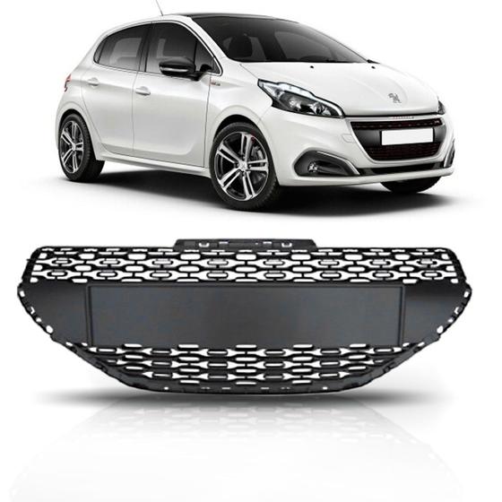 Imagem de Grade radiador peugeot 208 2012 a 2016 sem moldura (modo europeu esportiva)