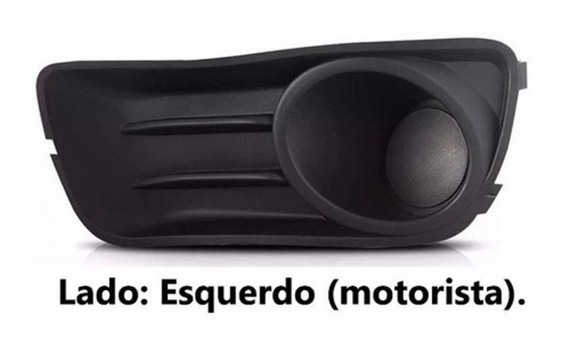 Imagem de Grade Tela Parachoque Palio Way 14 15 16 Sem Milha Esquerdo