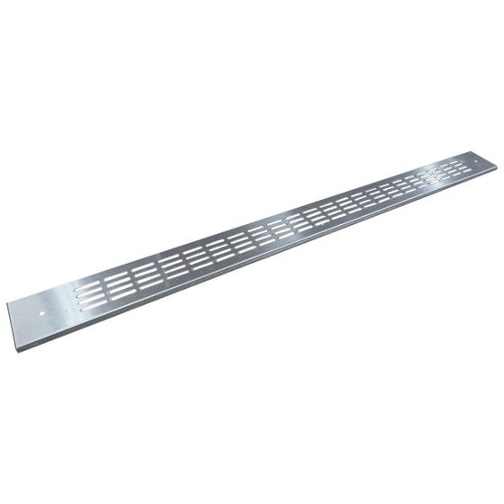 Grade ventilação inox forno embutir embutido 60x5cm Menor preço em Grade ventilação inox forno embutir embutido 60x5cm
