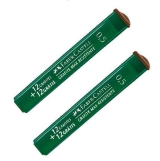 Imagem de Grafite 0,5Mm Hb Com 24 Unidades - Tmg05Hb