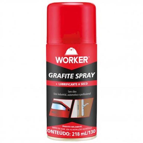 Imagem de Grafite em Spray 218ml 130g - Worker