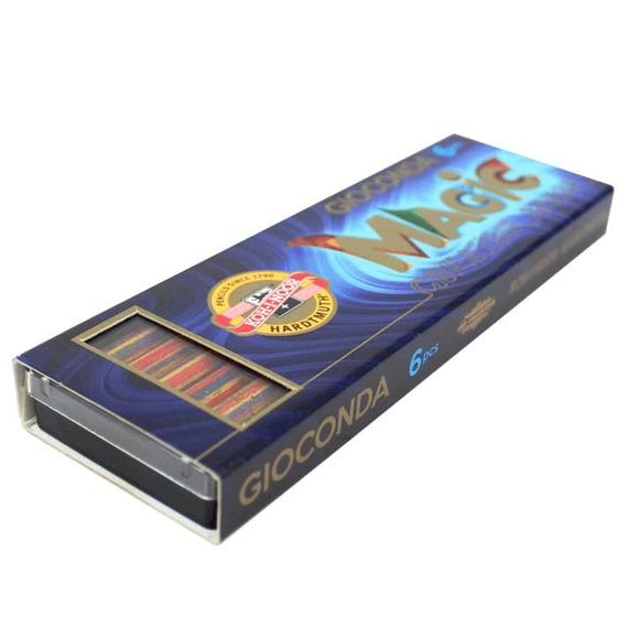 Imagem de Grafite Koh-I-Noor 5.6mm Multicolorida Caixa com 06