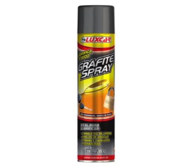 Grafite Spray Luxcar Lubrifica A Seco E Tira Ruídos 300ml ...