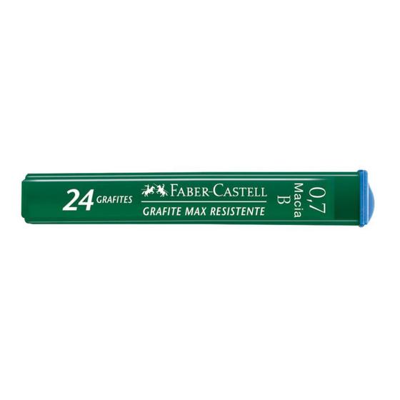 Imagem de Grafite Técnico 0.7mm B Tubo c/ 24 Minas FABER-CASTELL