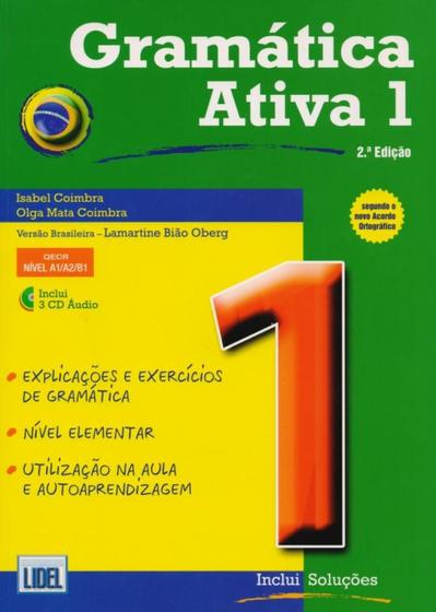 Imagem de Gramática Ativa 1 - Versão Brasileira-Segundo Novo Acordo Ortográfico