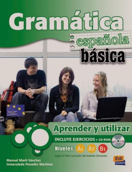 Imagem de Gramatica espanola basica - aprender y utilizar a1-a2-b1-b2 - EDINUMEN